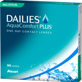 Dailies Aquacomfort Plus Multifocal für bestes Sehen in jeder Entfernung.
